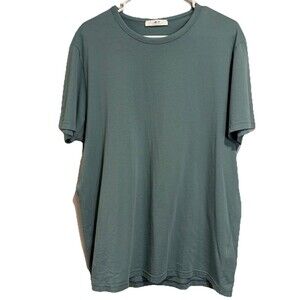 Mr. P T-Shirt Size L Men’s Classic Tee MPJ102022 Green 100% Cotton Normcore READ